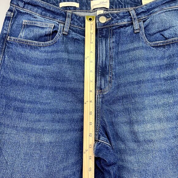 Universal Thread Womens High-Rise Flare Comfort Stretch Blue Jeans Size‎ 17/H - Picture 4 of 16